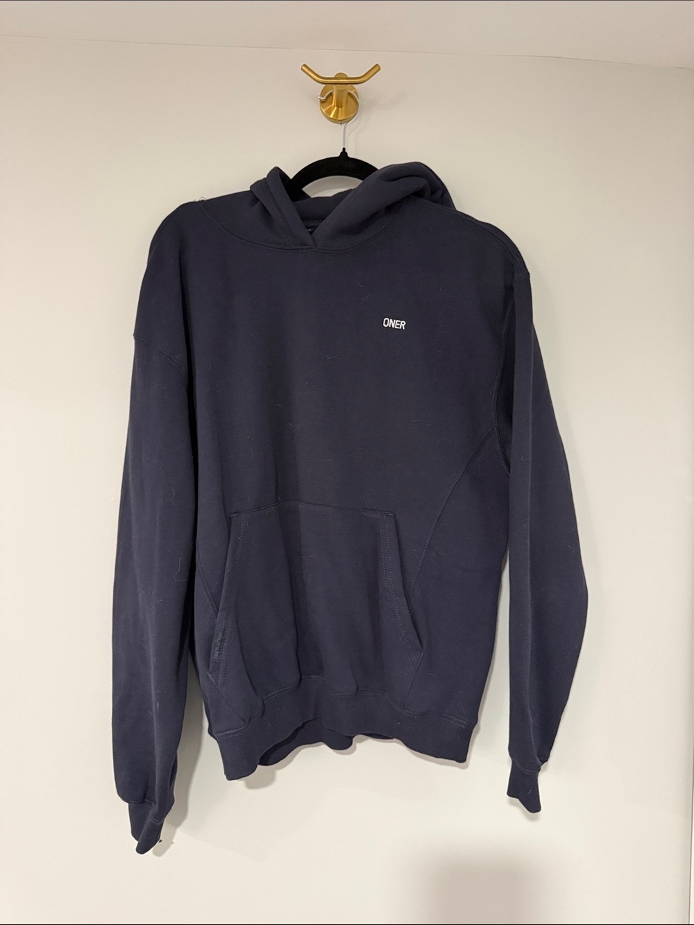 Oner Active Navy Blue Hoodie Sweatshirt